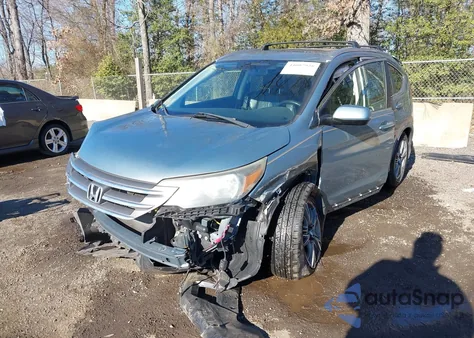 2012 Honda Cr-V Ex-L z USA, uszkodzony, nr VIN JHLRM4H75CC013885